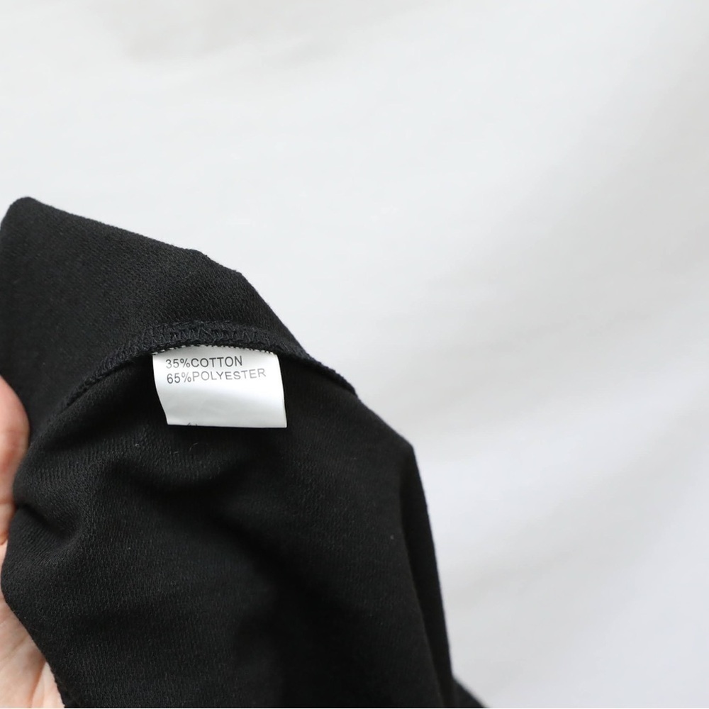 Black Sweatpants loungewear athleisure XXL 1X comfy casual minimalist joggers - Picture 7 of 8